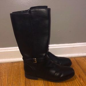 Black Leather Boots